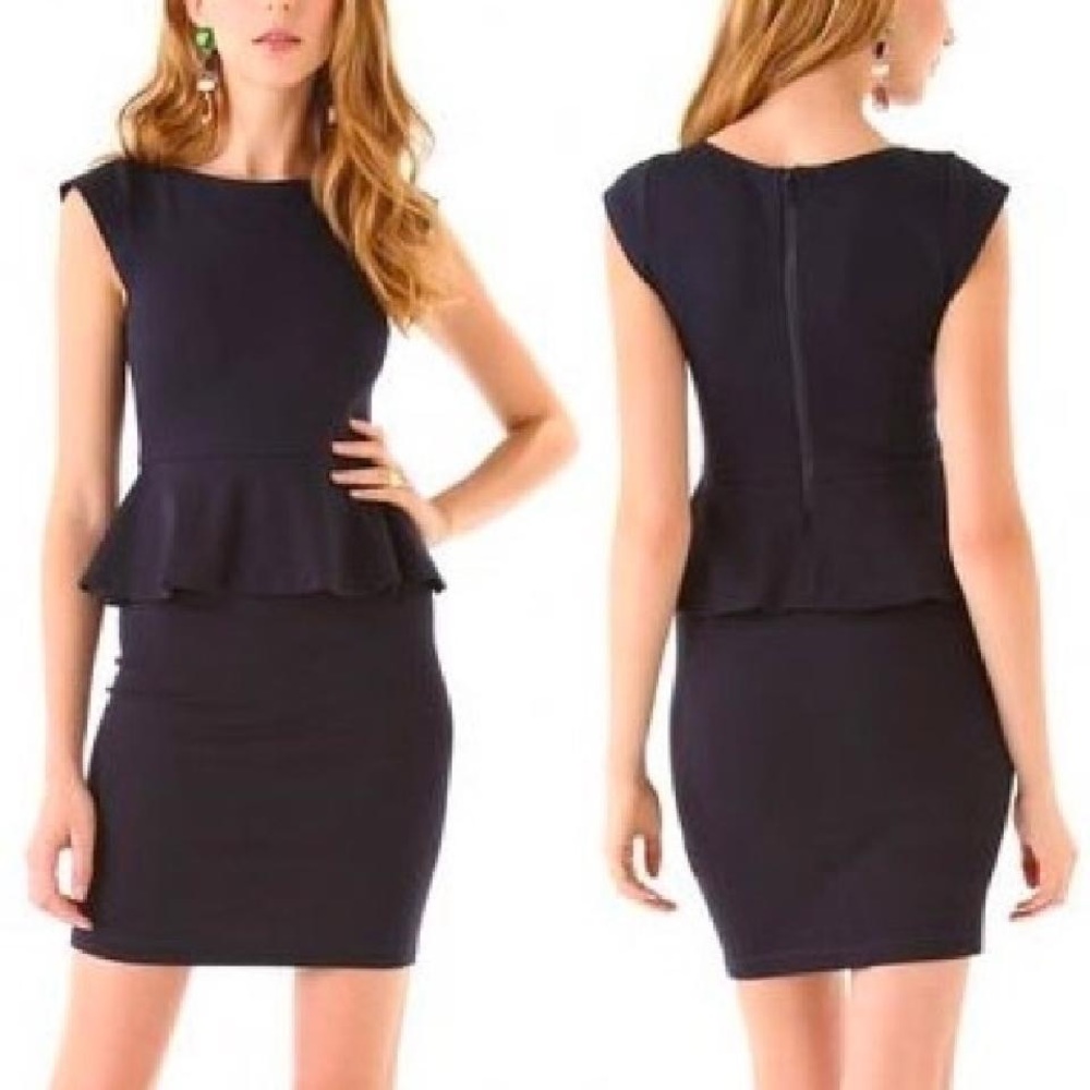 Alice + Olivia “Employed” peplum dress
